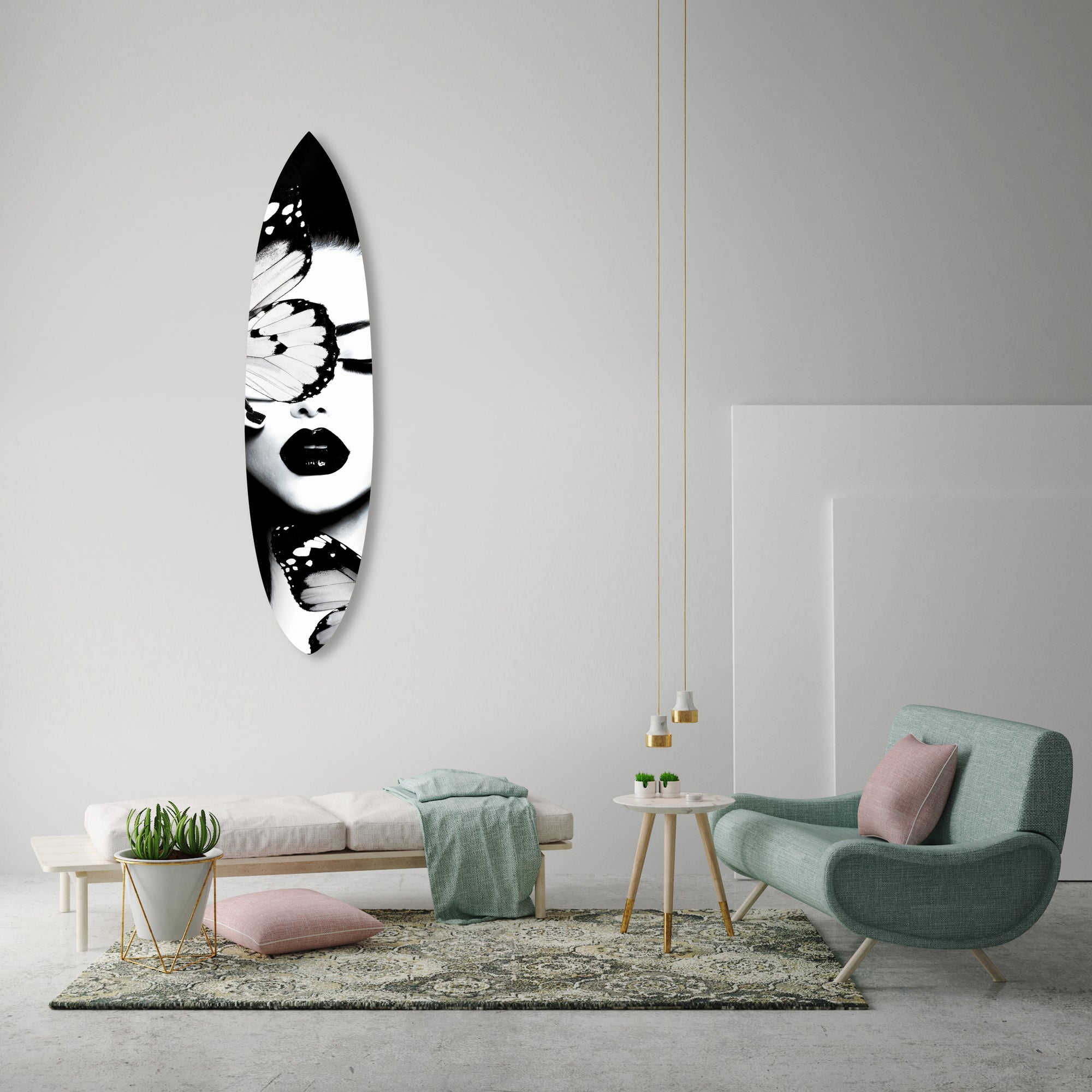 Dutchess of The Butterflies Surfboard