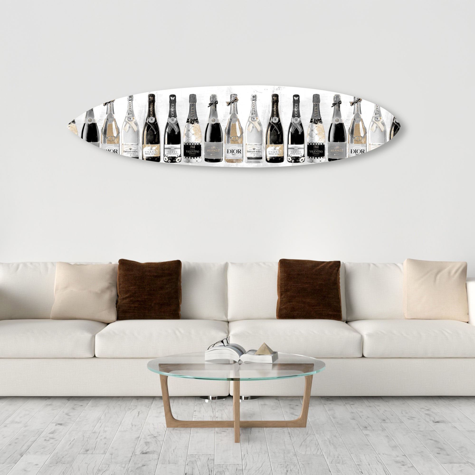 Fashion Champagne Galore Day Surfboard