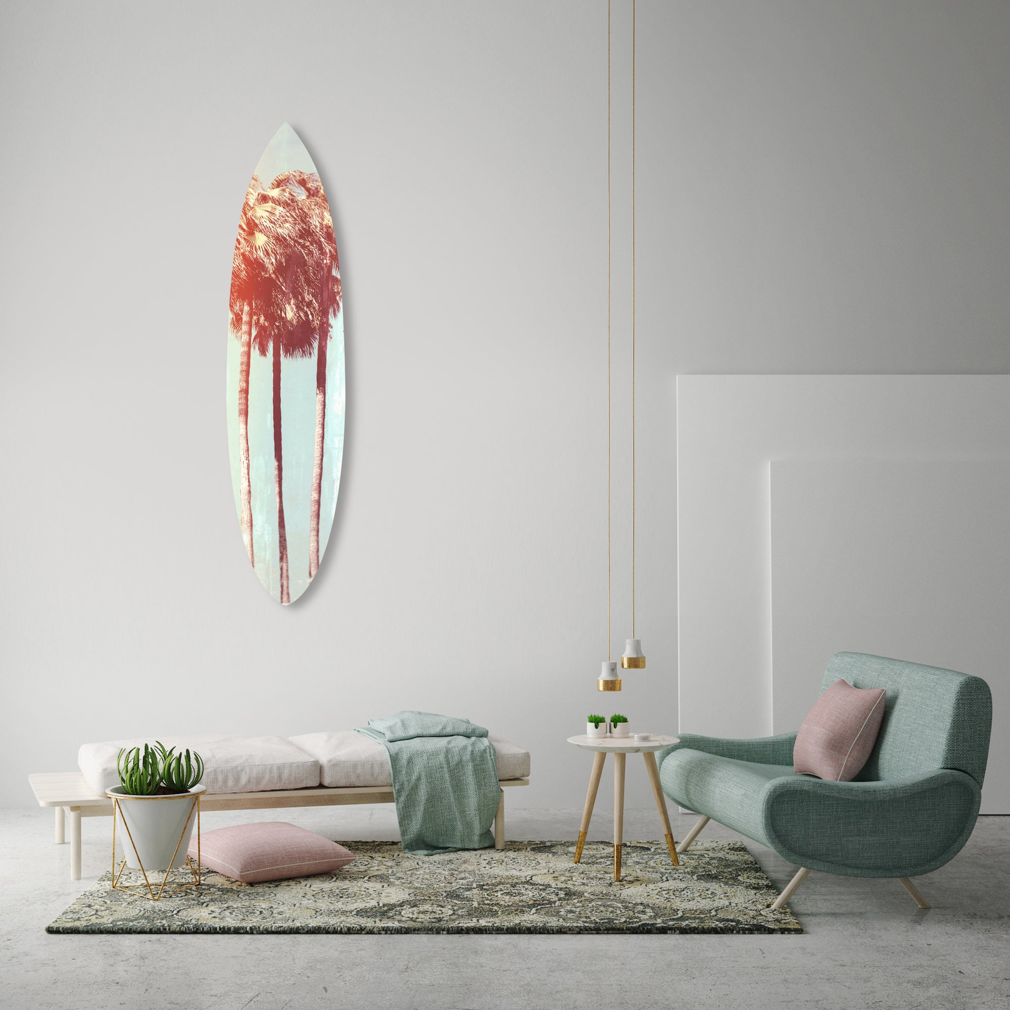 Palm Tree Dream Surfboard