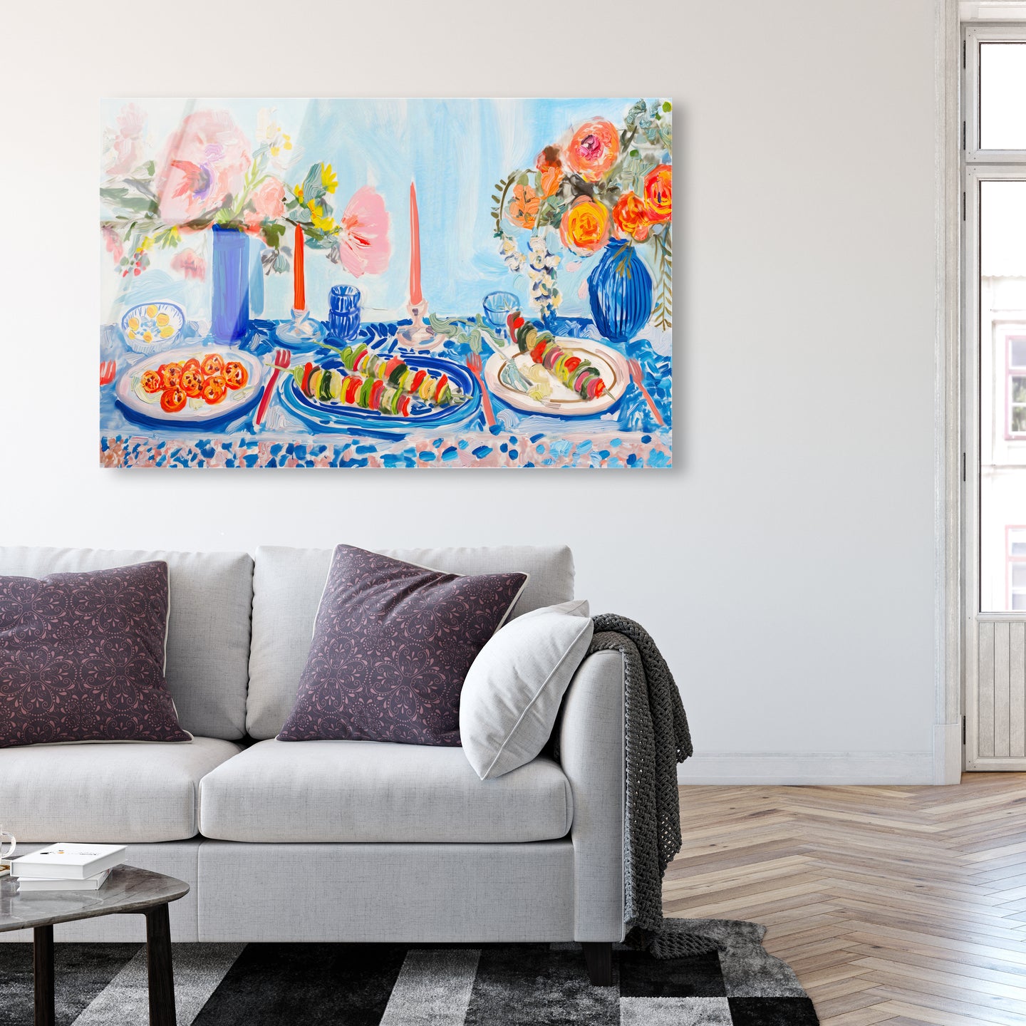 54x36/Acrylic/Unframed