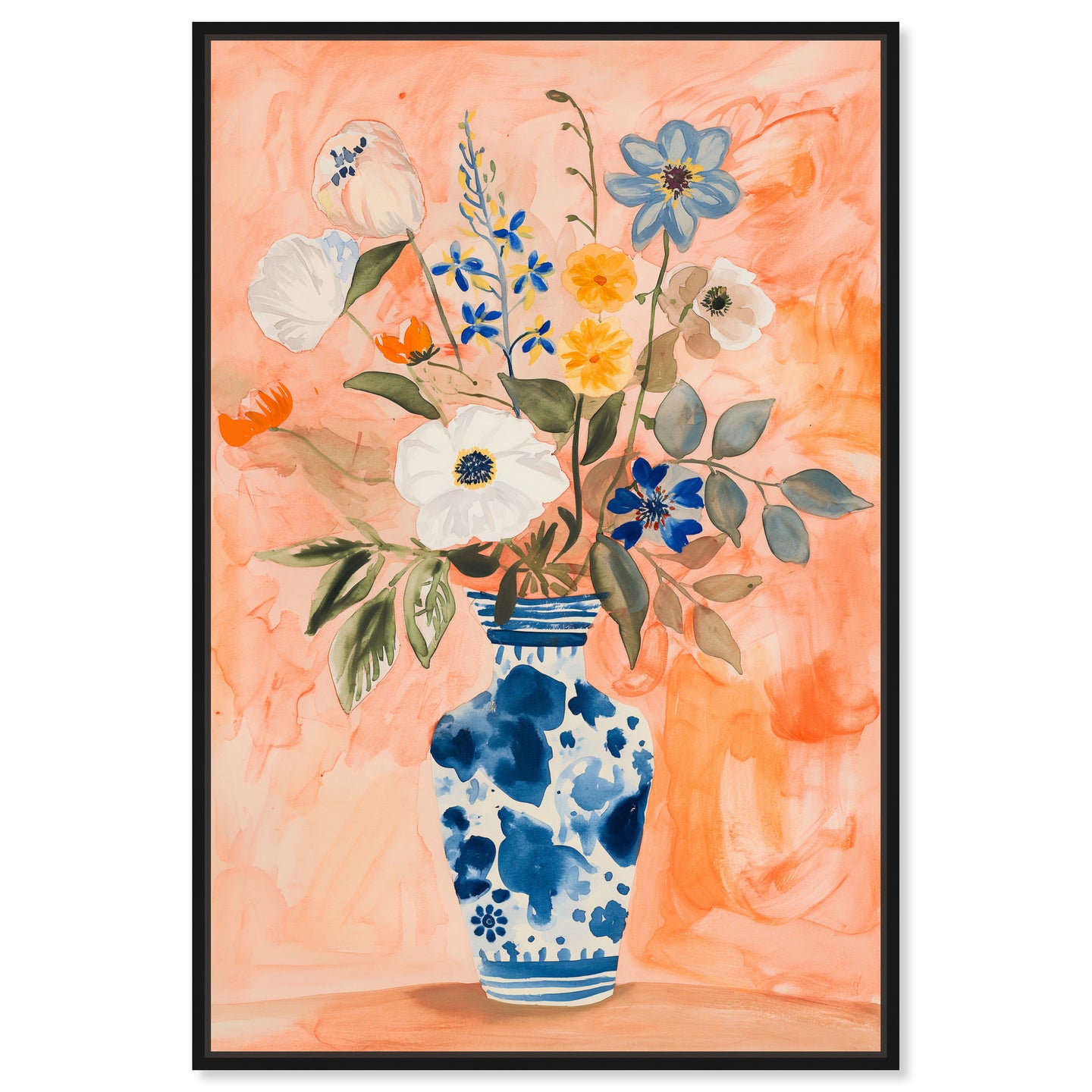 Vibrant Tapestry II | Floral and Botanical Wall Art by Oliver Gal