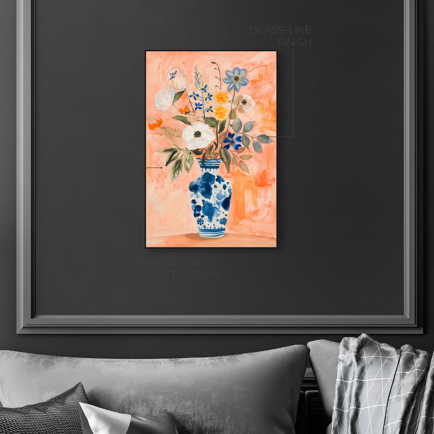 Vibrant Tapestry II | Floral and Botanical Wall Art by Oliver Gal