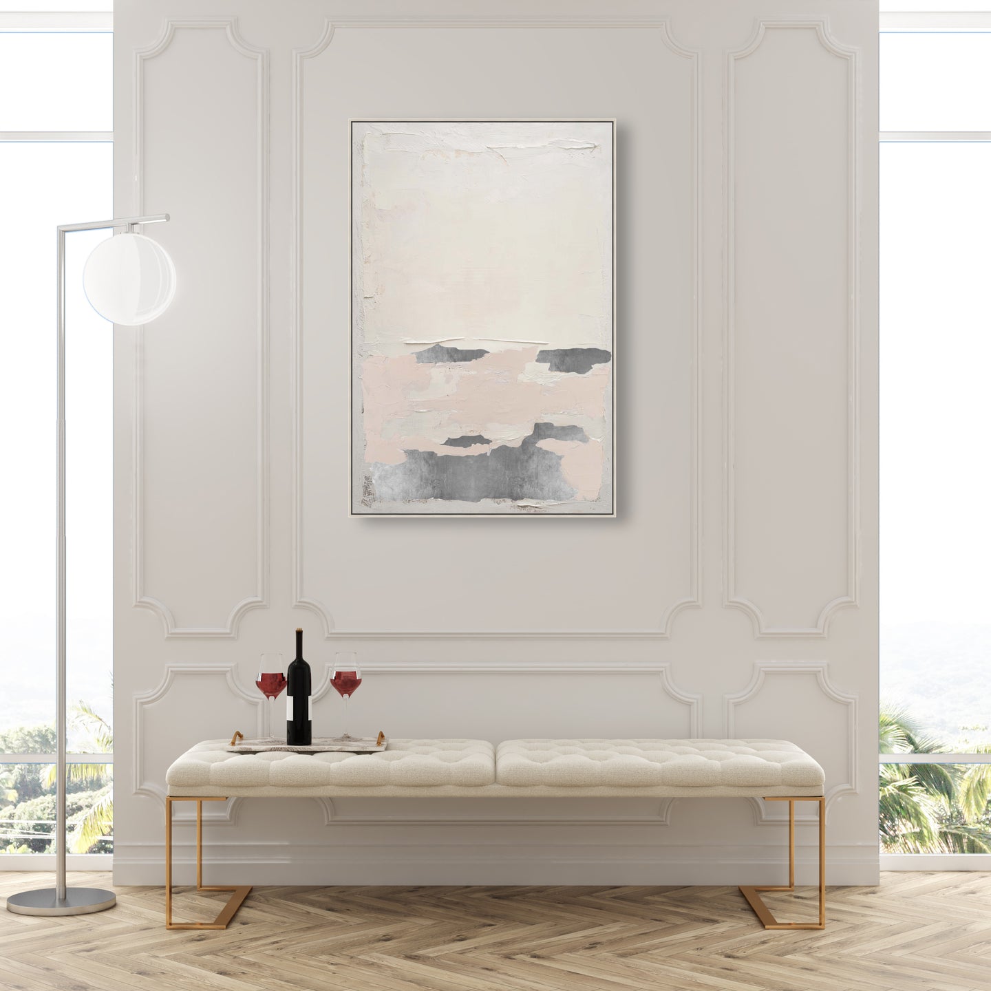 Wallborn - With Impasto and Silver Leaf - Set – Oliver Gal