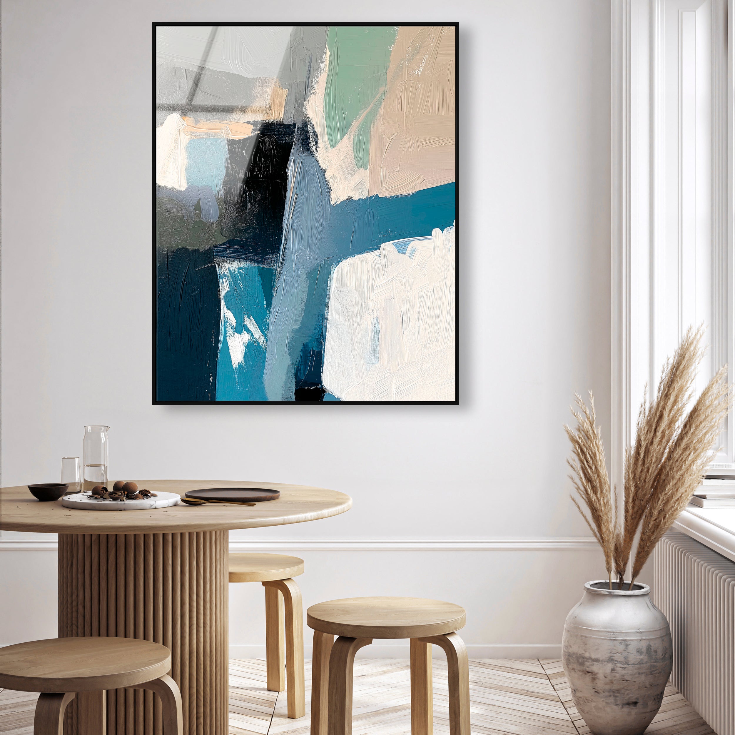 Ashen Tide | Abstract Wall Art by Oliver Gal