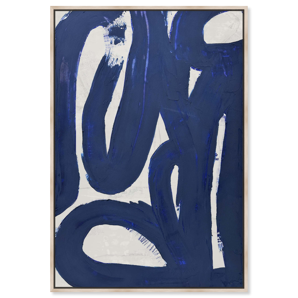 Blue 4 1 | Abstract Wall Art by Oliver Gal