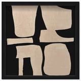 Puzzle of Forms - Sculptural 3D Wall Decor
