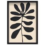 Fronds of Nightfall III - Sculptural 3D Wall Decor