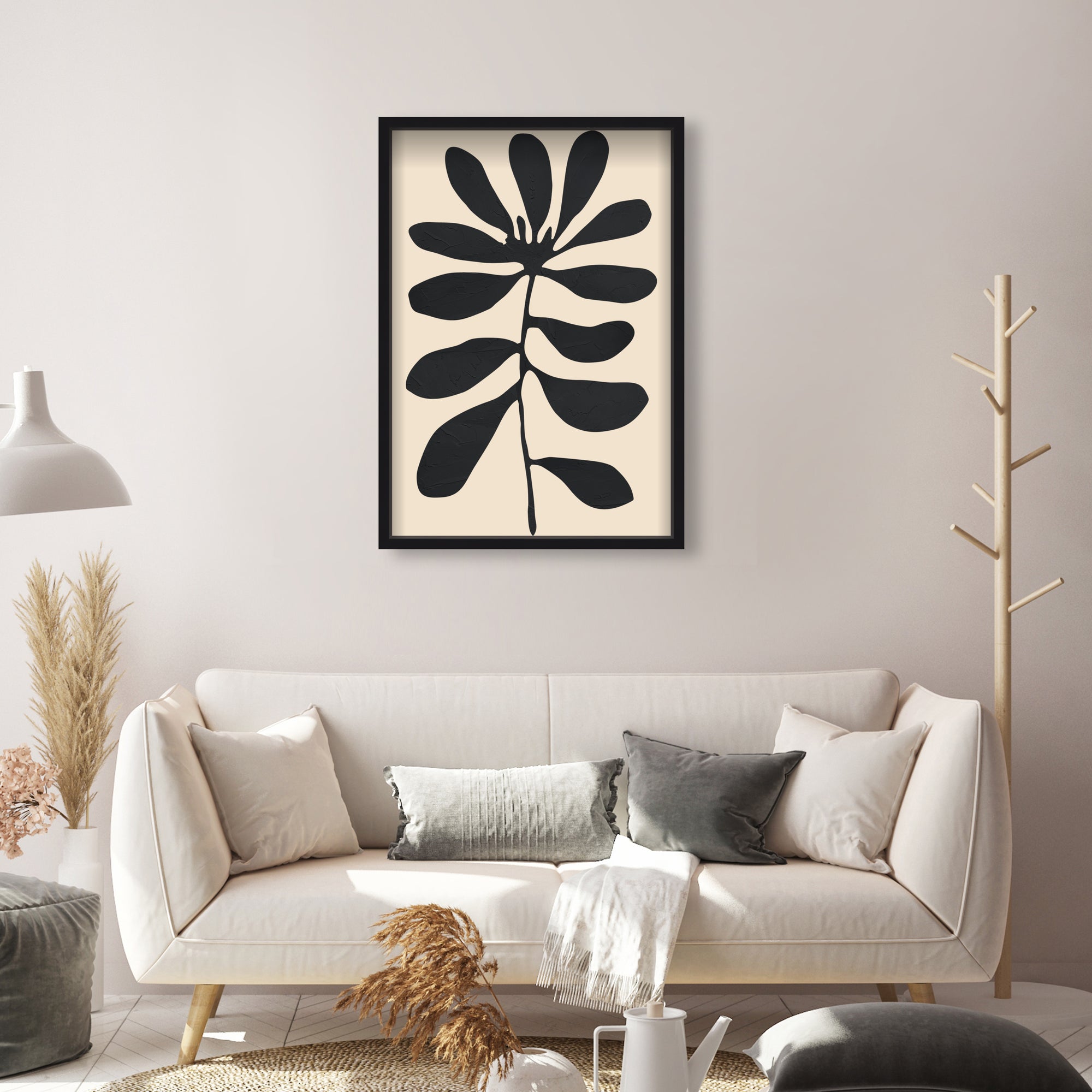 Fronds of Nightfall III - With Hand-Applied Spackle