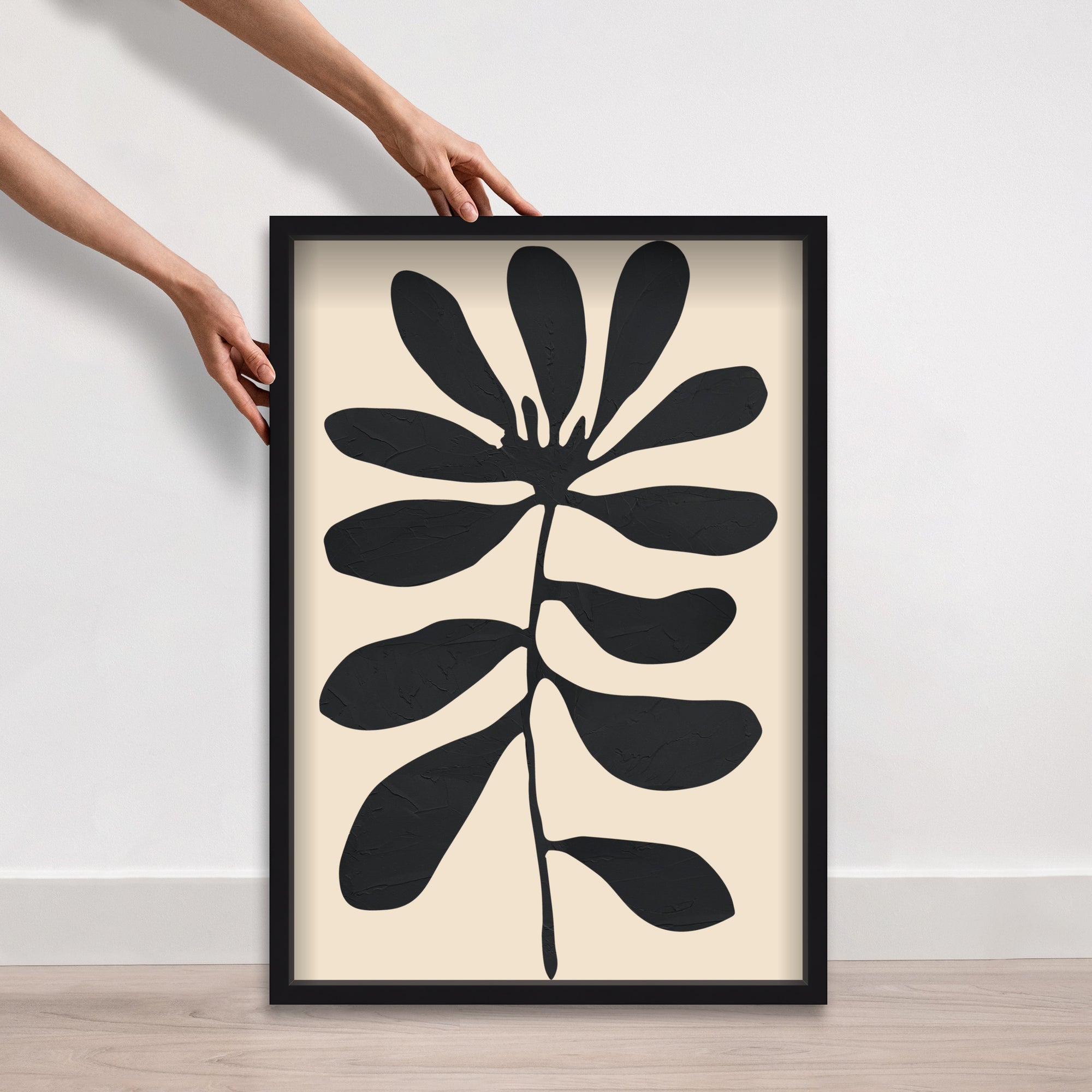 Fronds of Nightfall III - With Hand-Applied Spackle