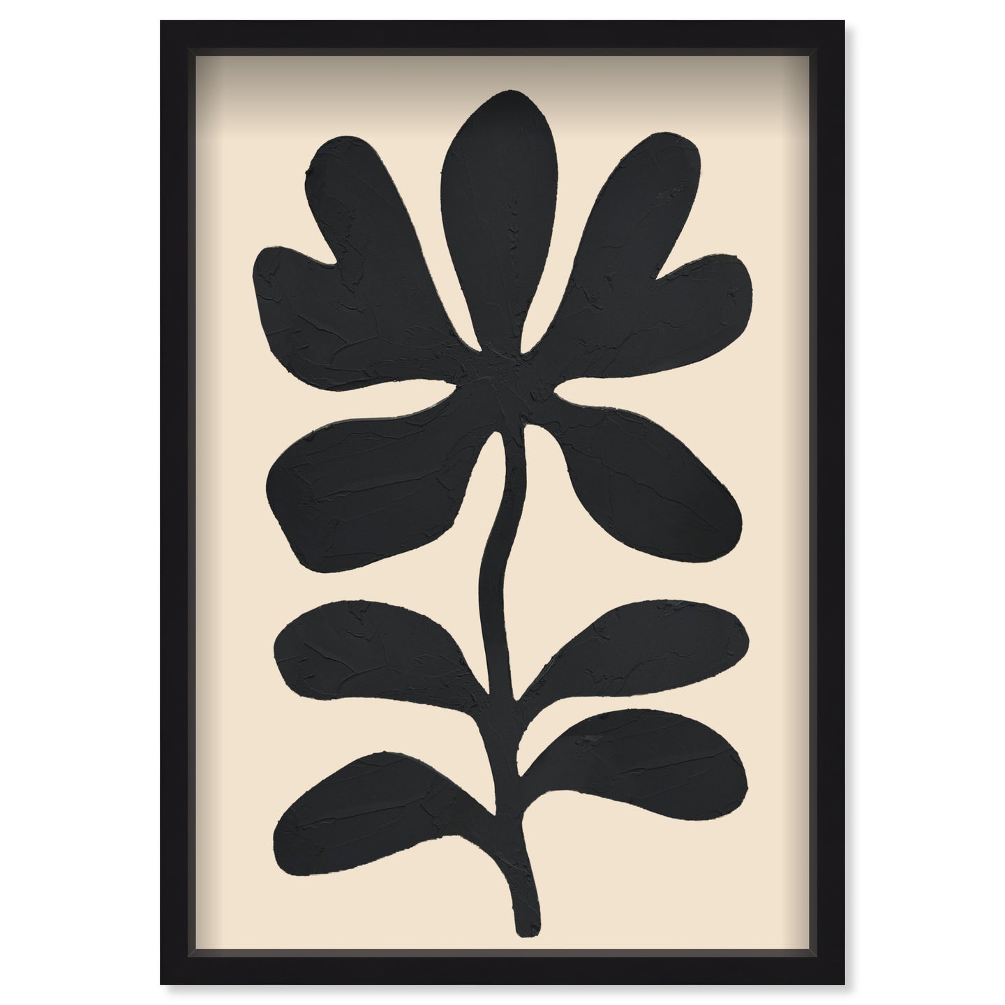 Under Dark Skies II - Sculptural 3D Wall Decor