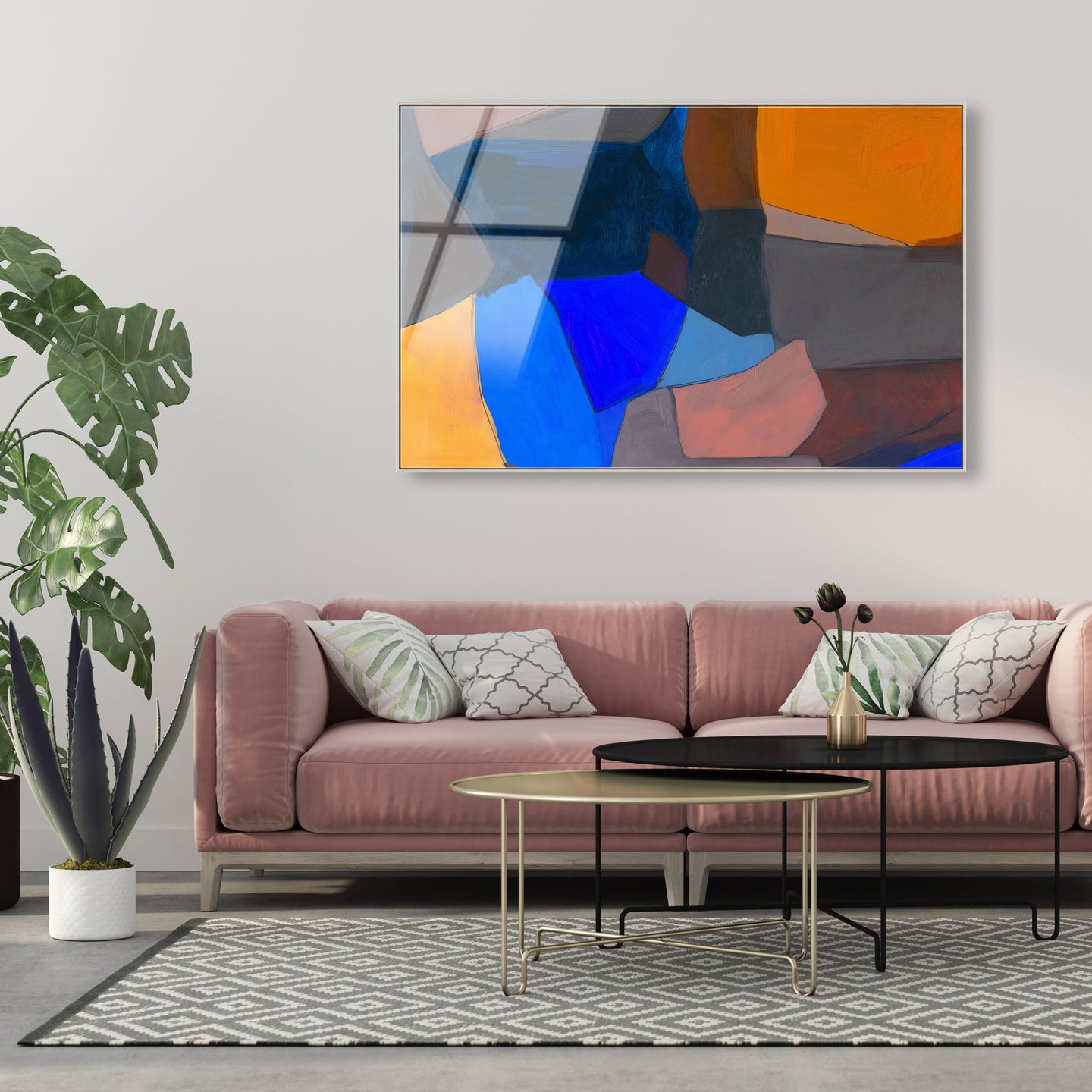 54x36/Acrylic/CFL