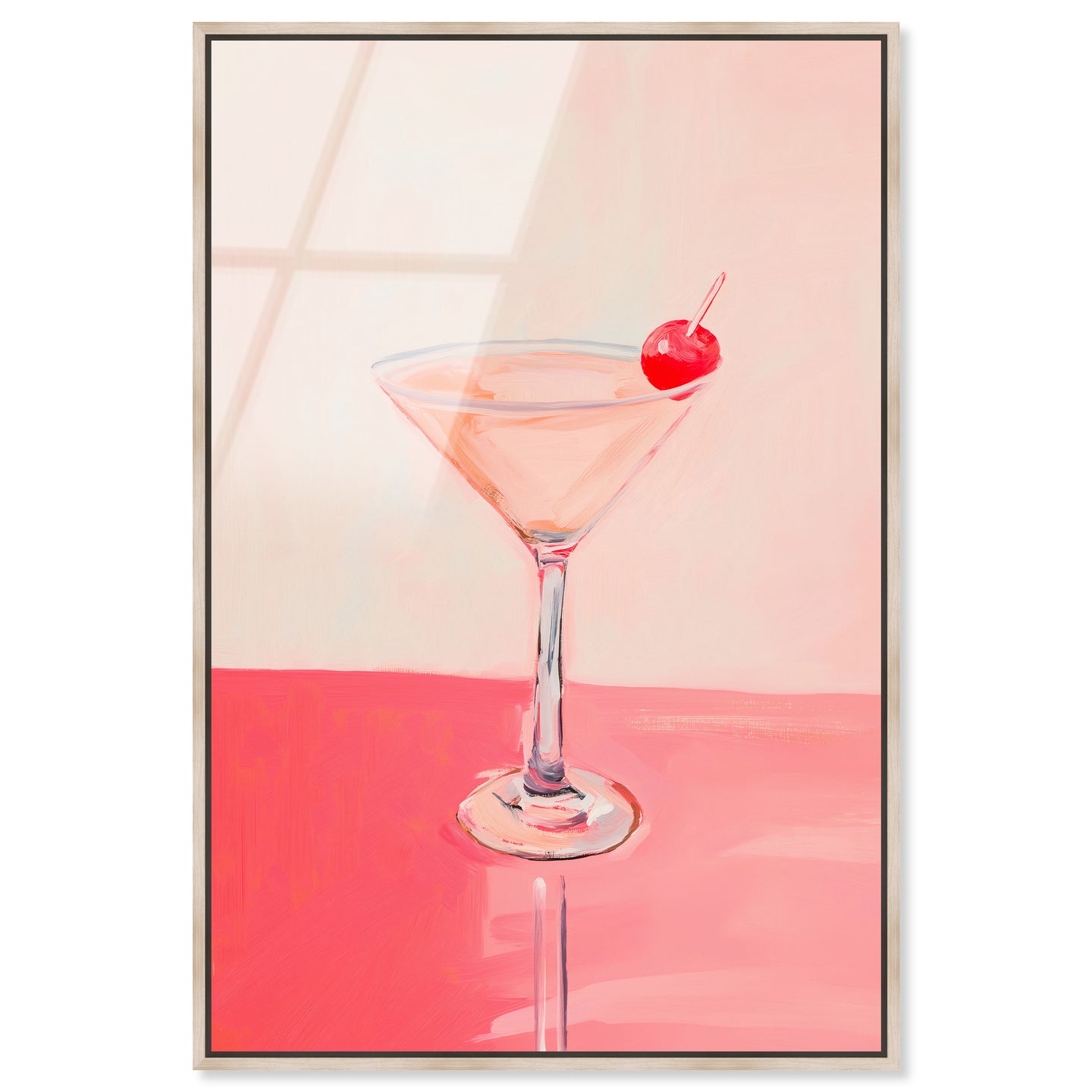 Blush in Glass | Acrylic Panel