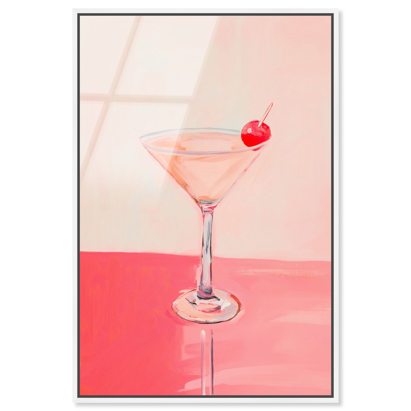 Blush in Glass | Acrylic Panel