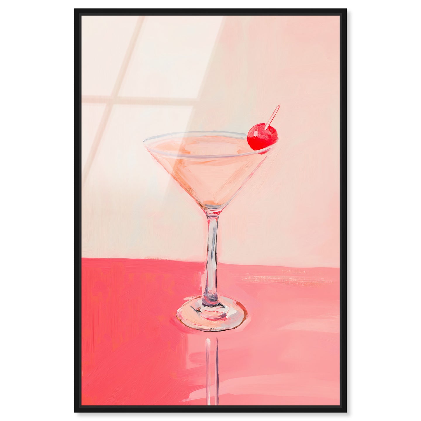 Blush in Glass | Acrylic Panel