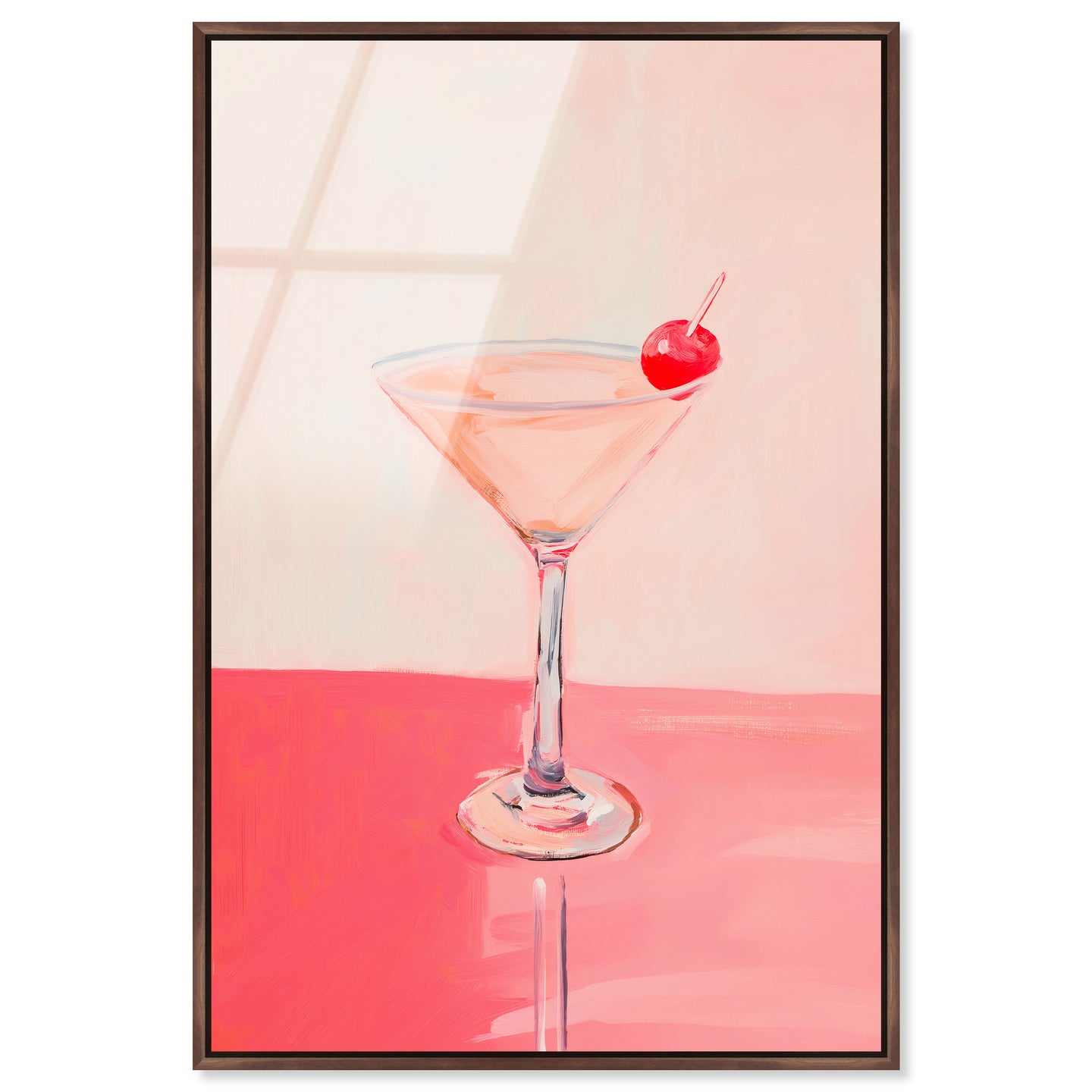 Blush in Glass | Acrylic Panel