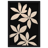 Dark Dahlia II - Sculptural 3D Wall Decor