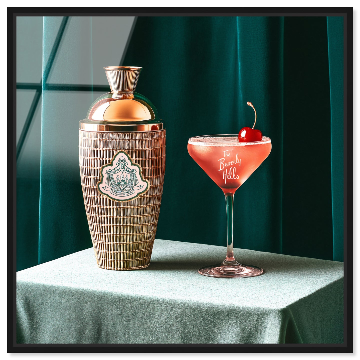 Beverly Hills Cocktail | Acrylic Panel