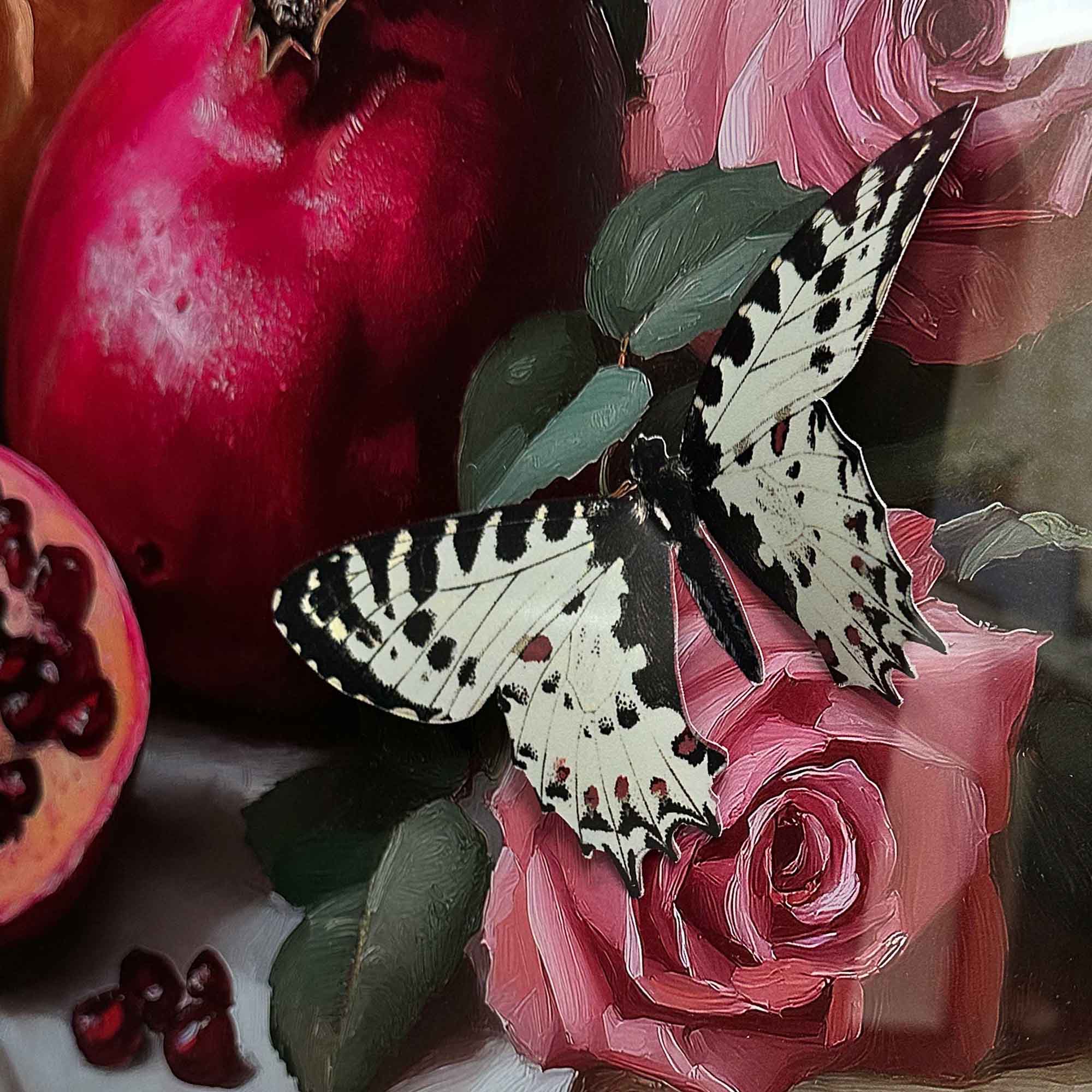 Fruits of the Vine - With 3-D Butterflies