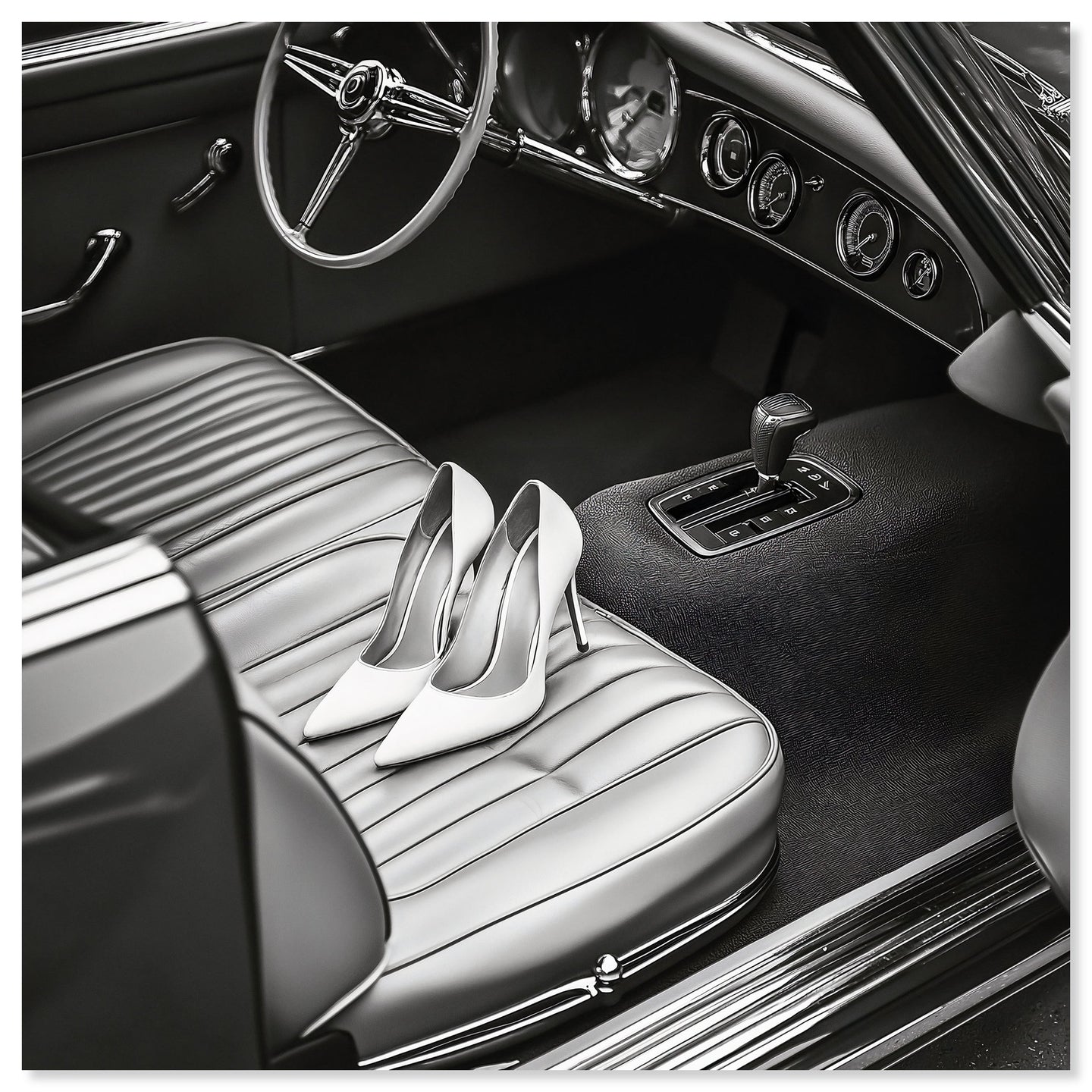 Vintage Car Scene