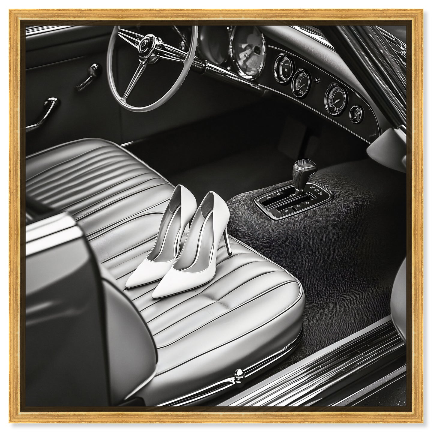 Vintage Car Scene