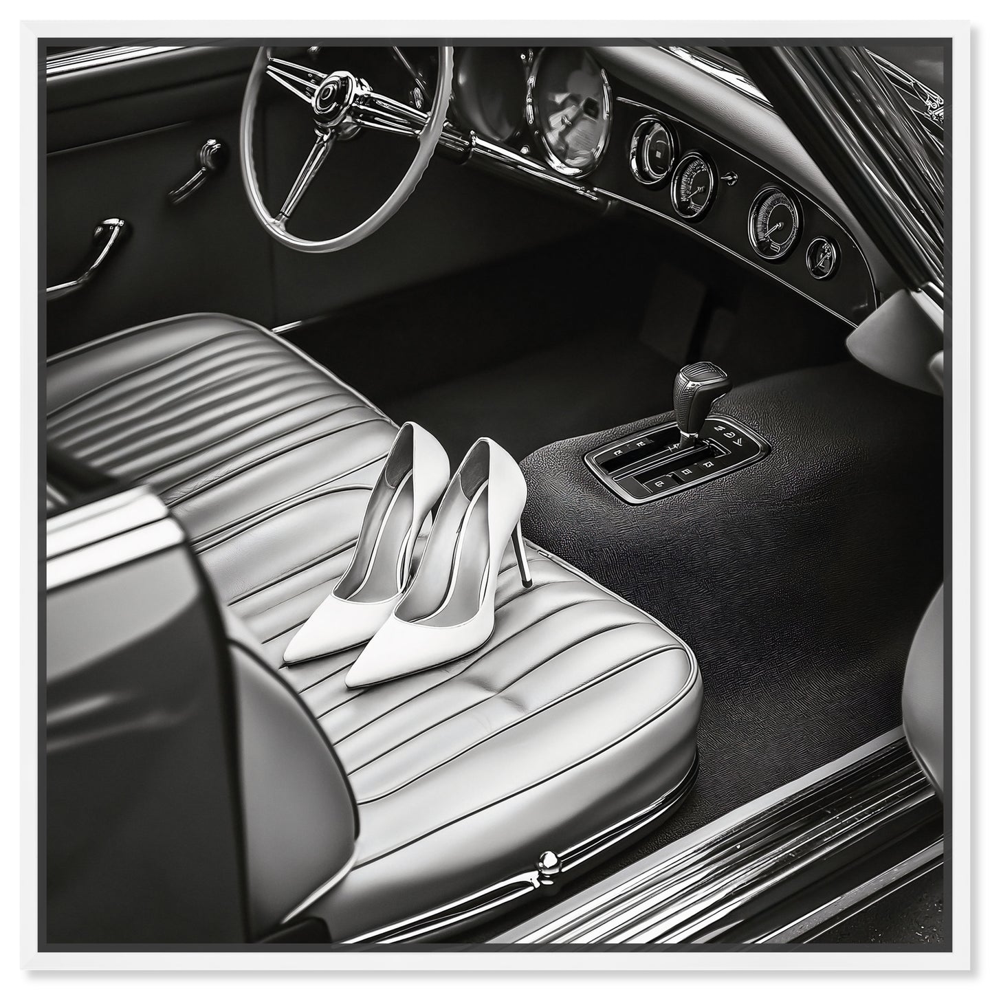 Vintage Car Scene