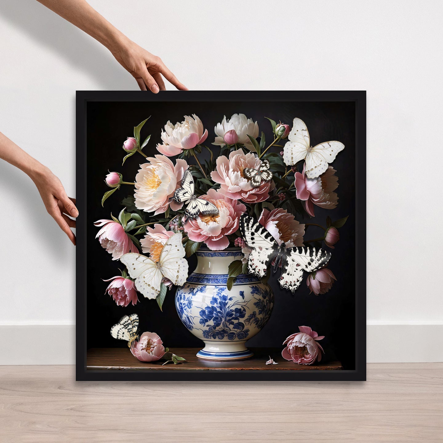 Ode to Peonies - With 3-D Butterflies