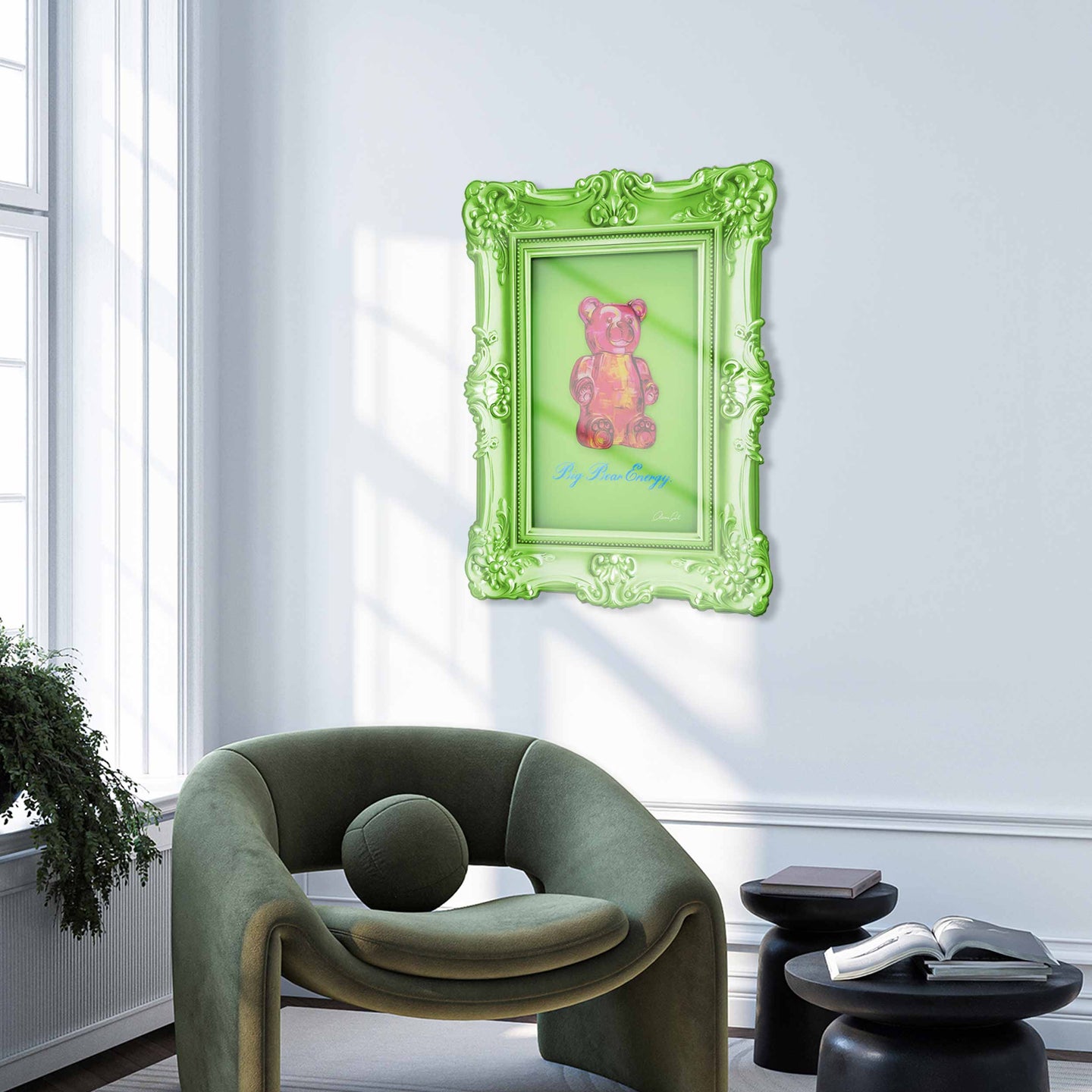 RococoPop Gummy Bear | Acrylic Sculpture