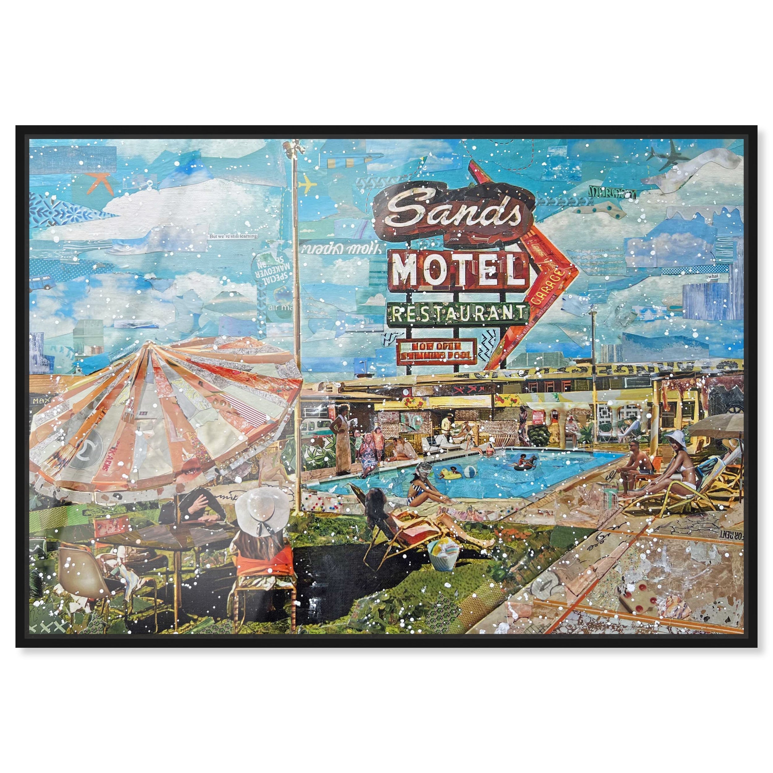Katy Hirschfeld - Motel Daze | Advertising Wall Art by Oliver Gal