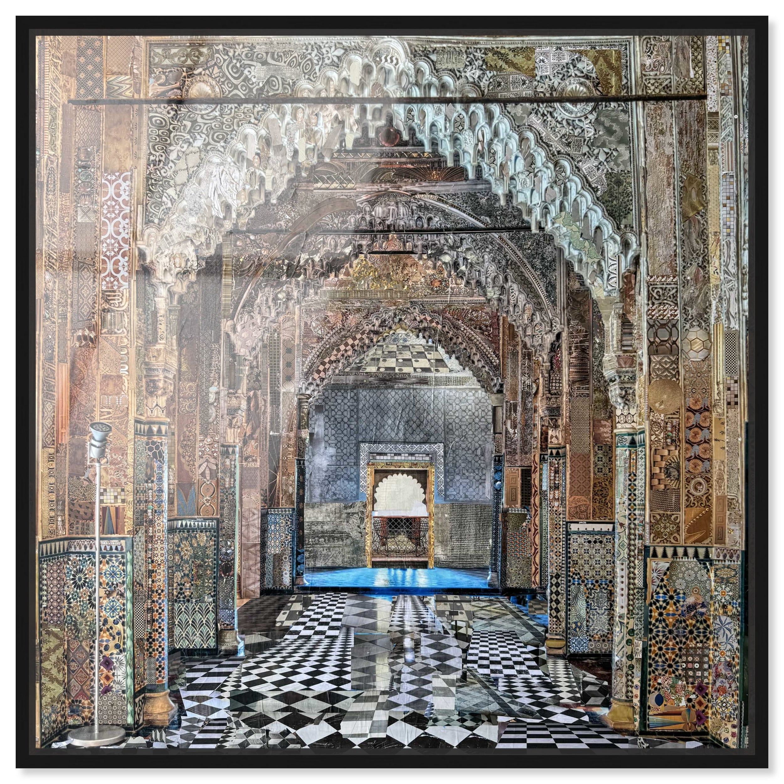HiDef Art Glass ジャックラッセルテリア Oliver Gal Katy Hirschfeld - Alhambra | Architecture and Buildings Wall Art