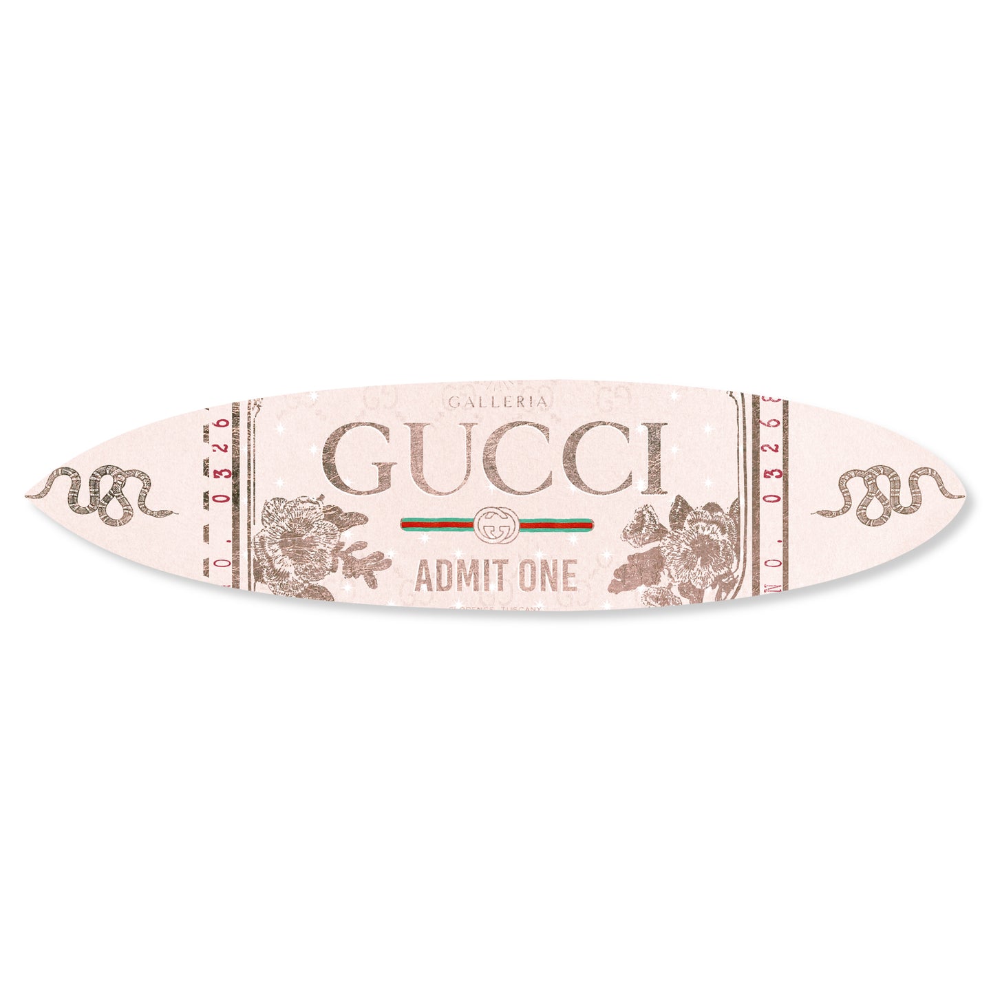 Admit One Florence Garden Surfboard