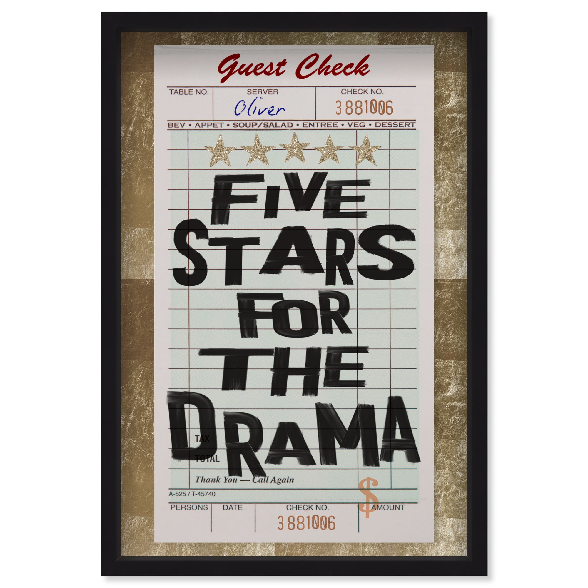 Drama Check | Limited Edition