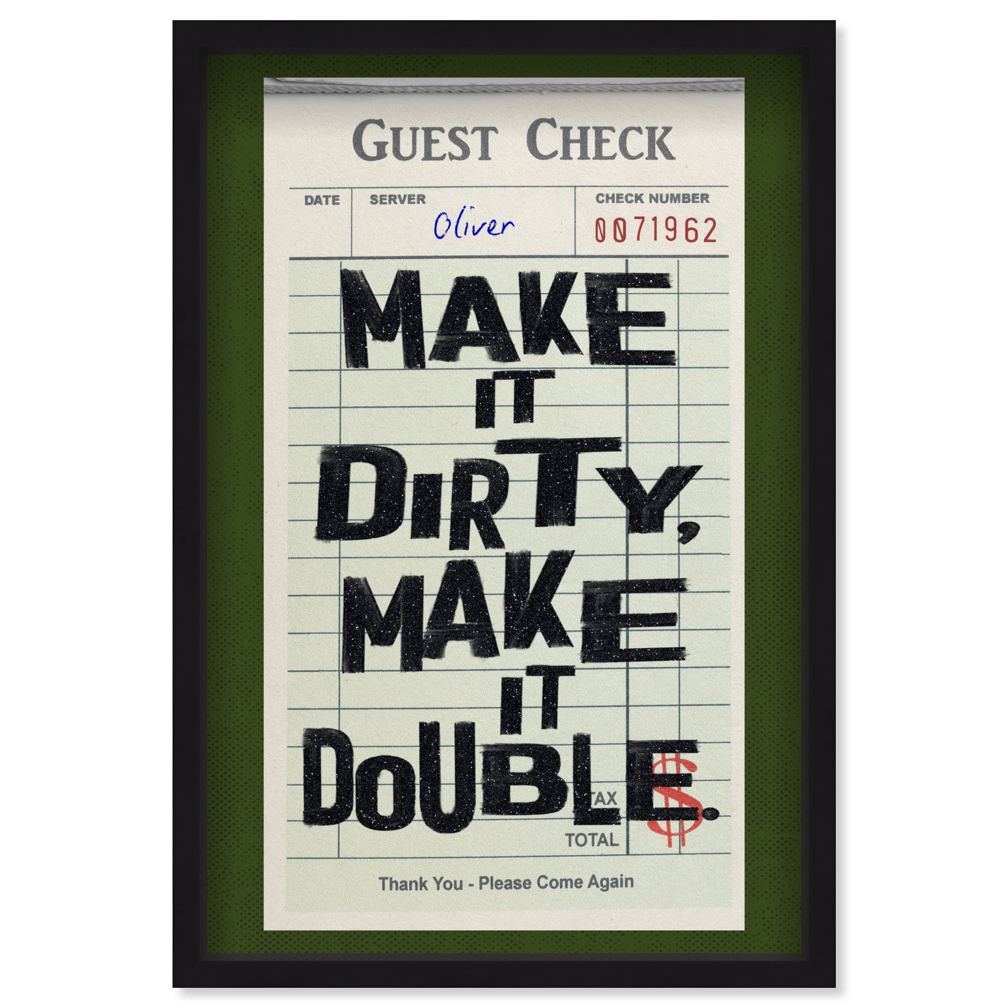 Martini Check | Limited Edition