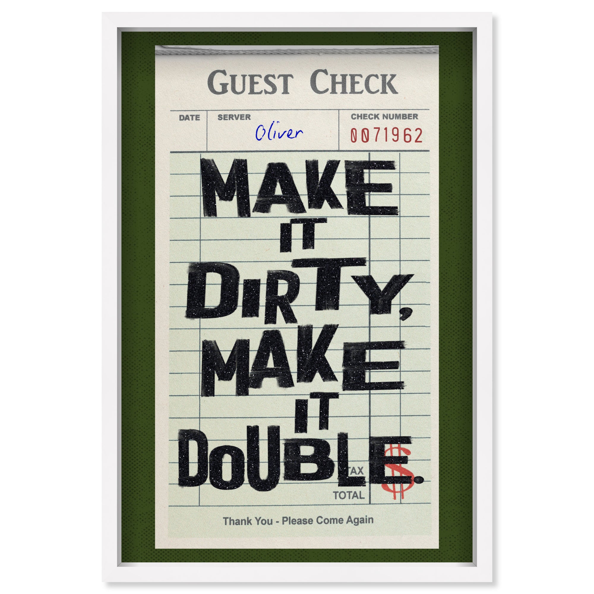 Martini Check | Limited Edition