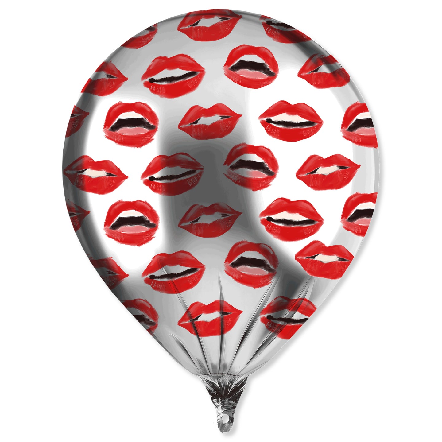 24x24/Luxe Balloons/Kiss Kiss Balloon