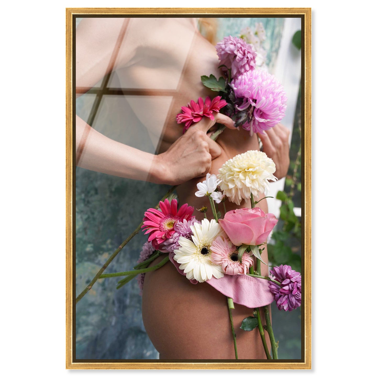 Eve's Flower Bikini | Acrylic Panel