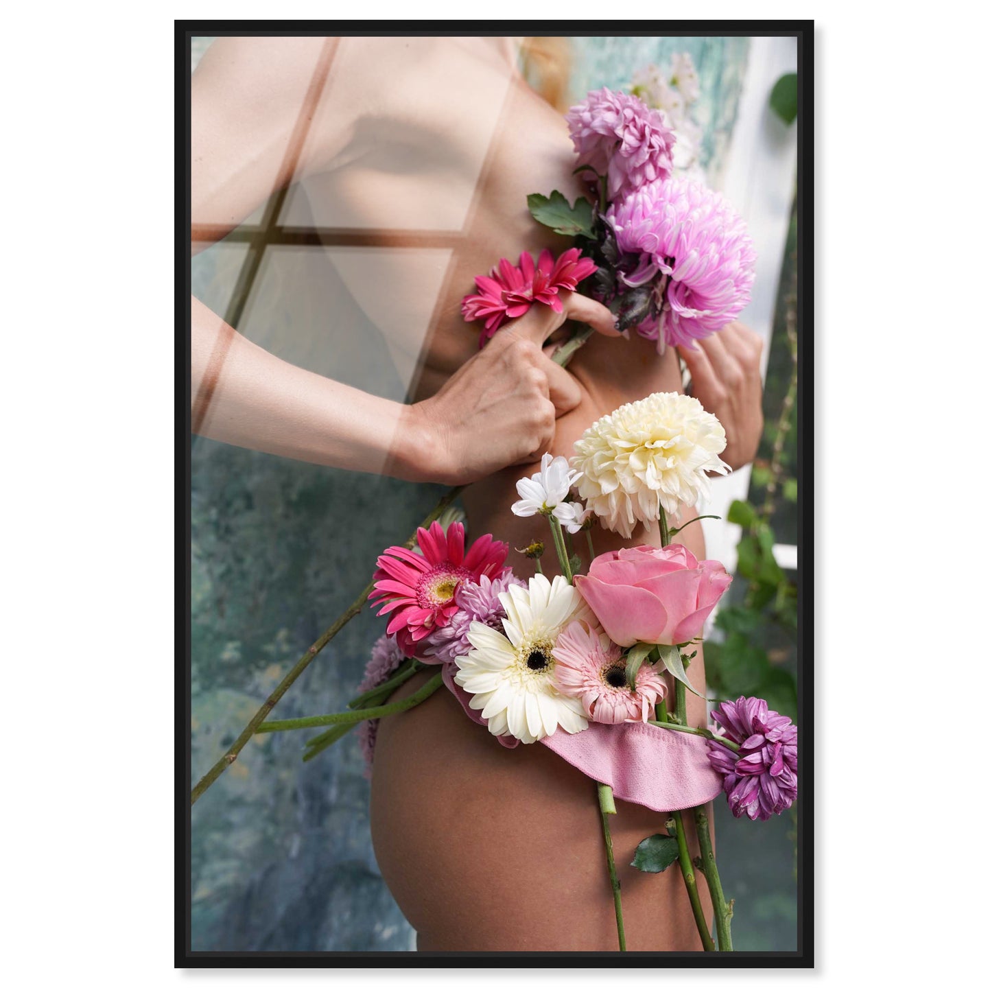 Eve's Flower Bikini | Acrylic Panel