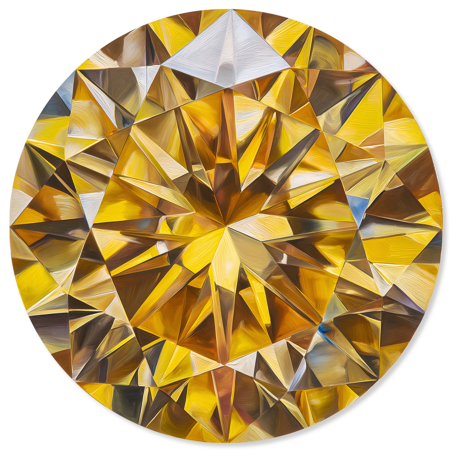 30x30/Round Gems/Citrine Round Gem