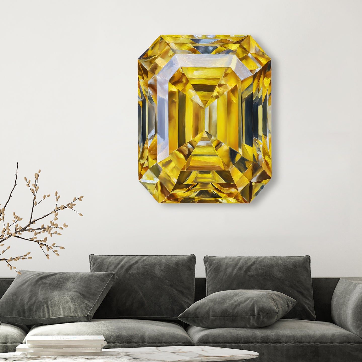 30x36/Rectangle Gems/Yellow Rectangle