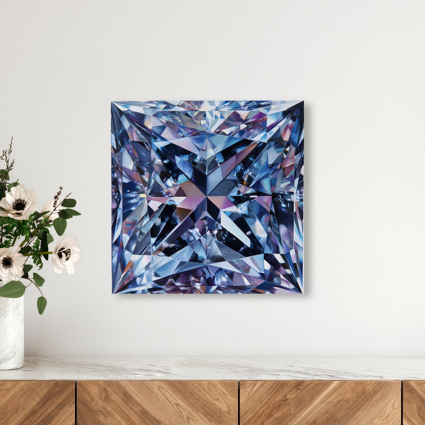 30x30/Square Gems/Lavendar Square