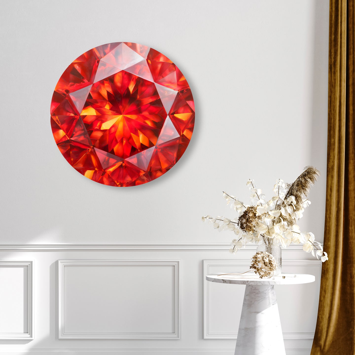 30x30/Round Gems/Garnet Round Gem