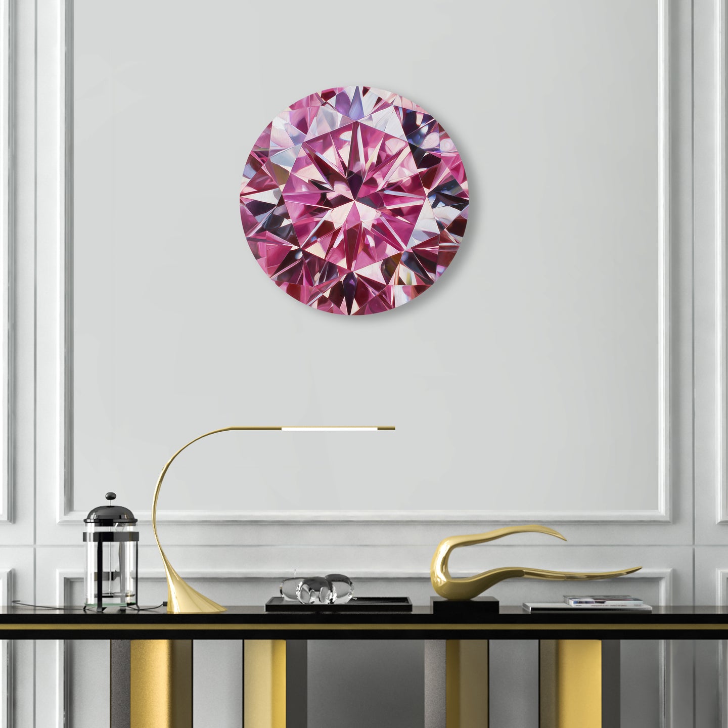 30x30/Round Gems/Pink Round Gem