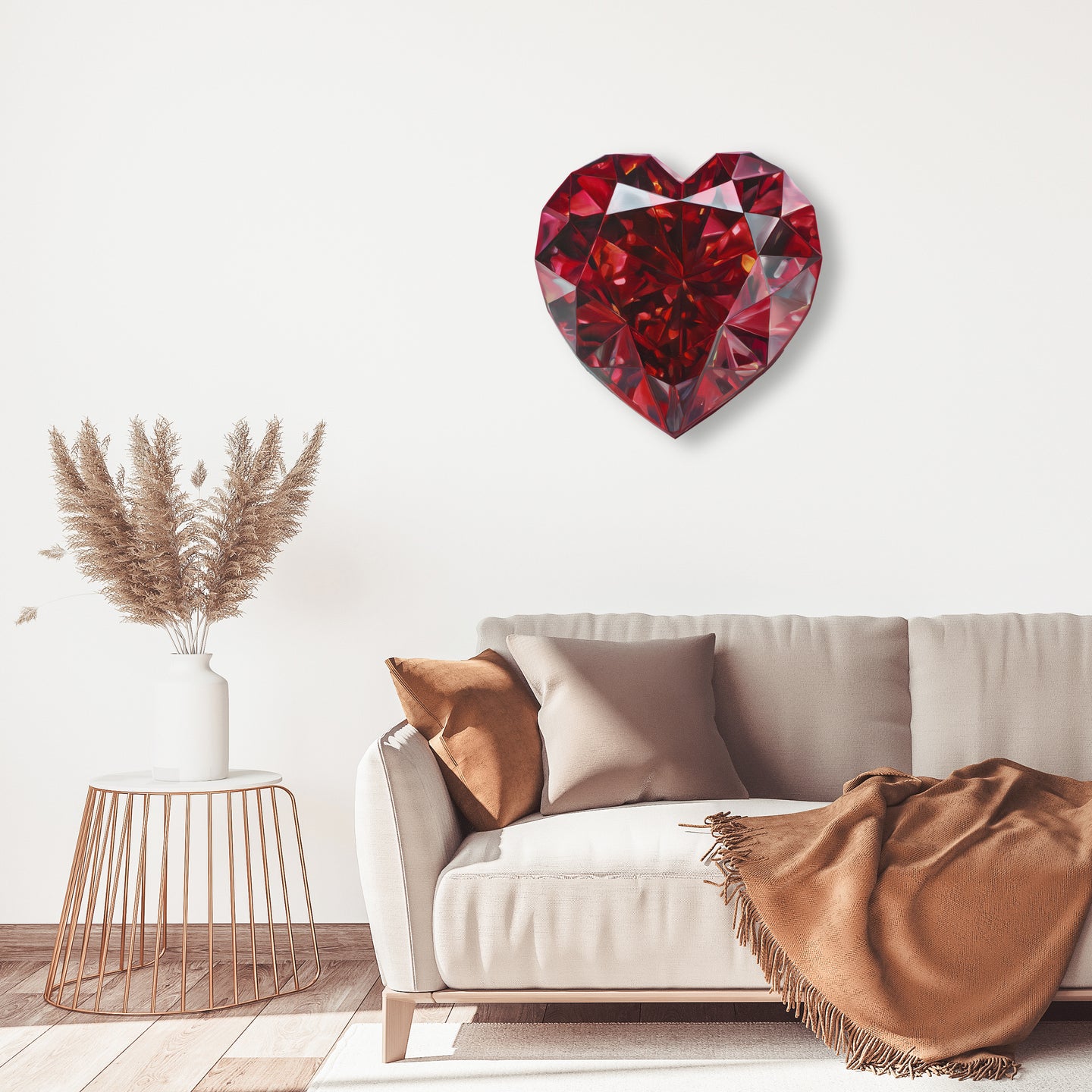 30 H/July Gems/Heart Ruby July