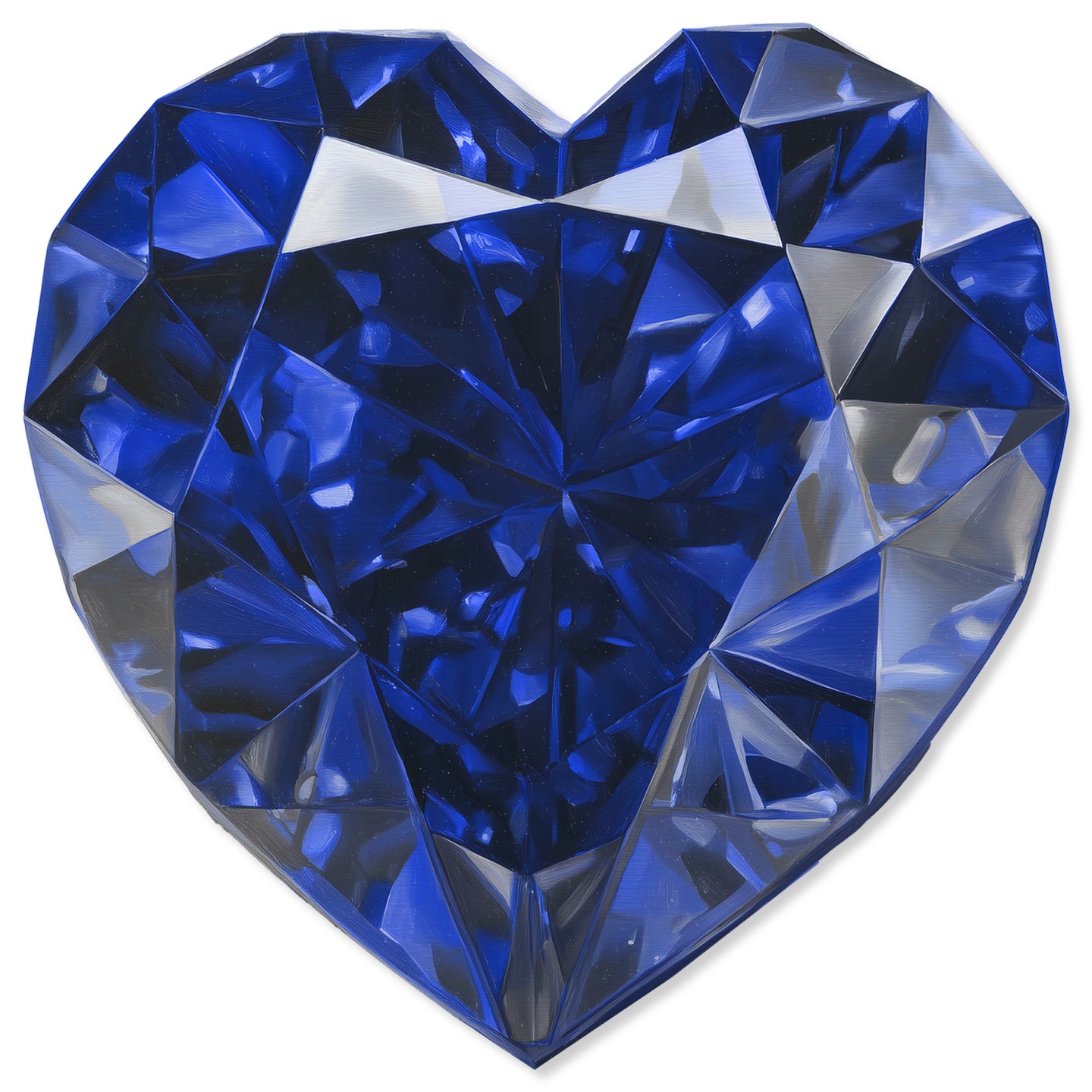 30 H/September Gems/Heart Sapphire September