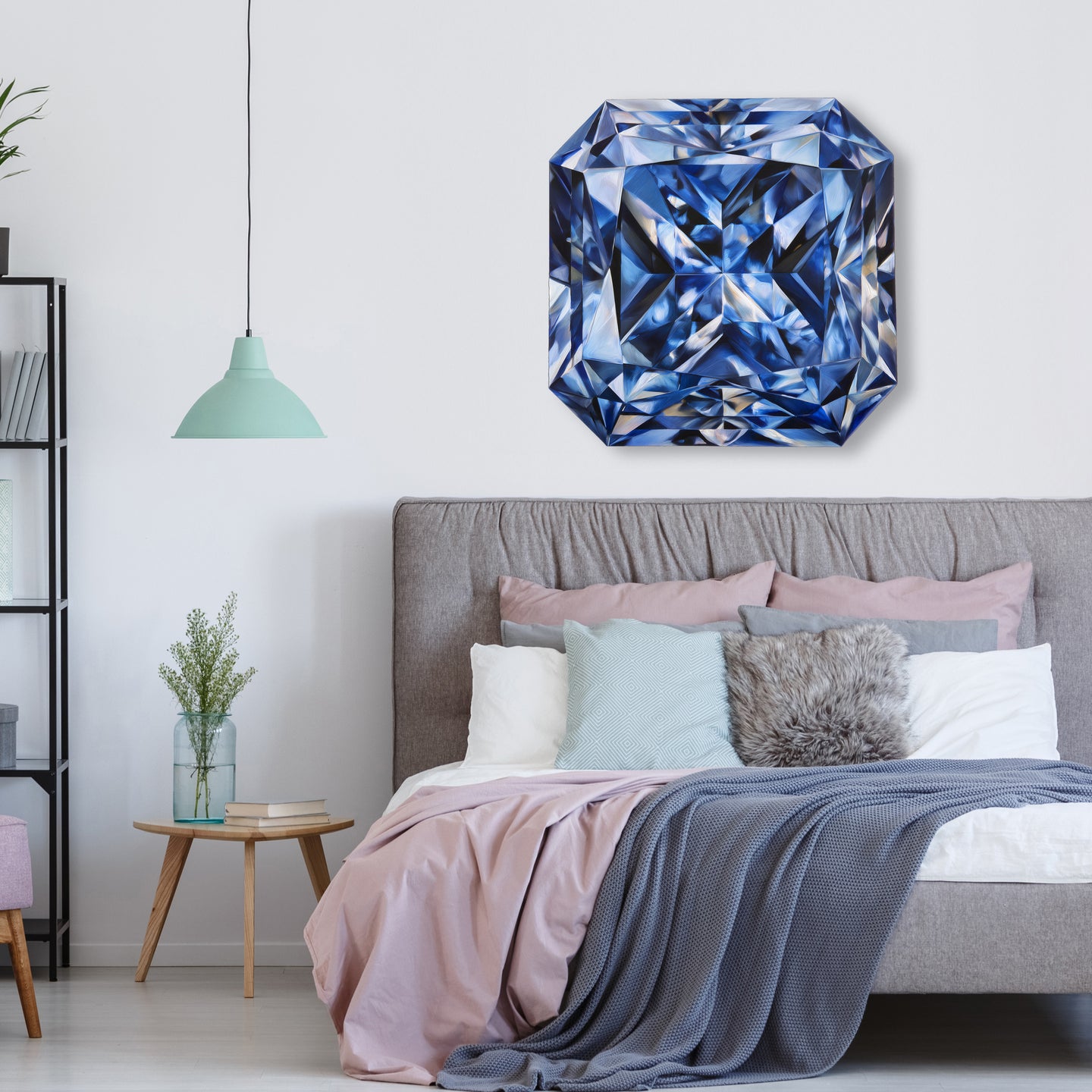 30 H/September Gems/Square Sapphire September