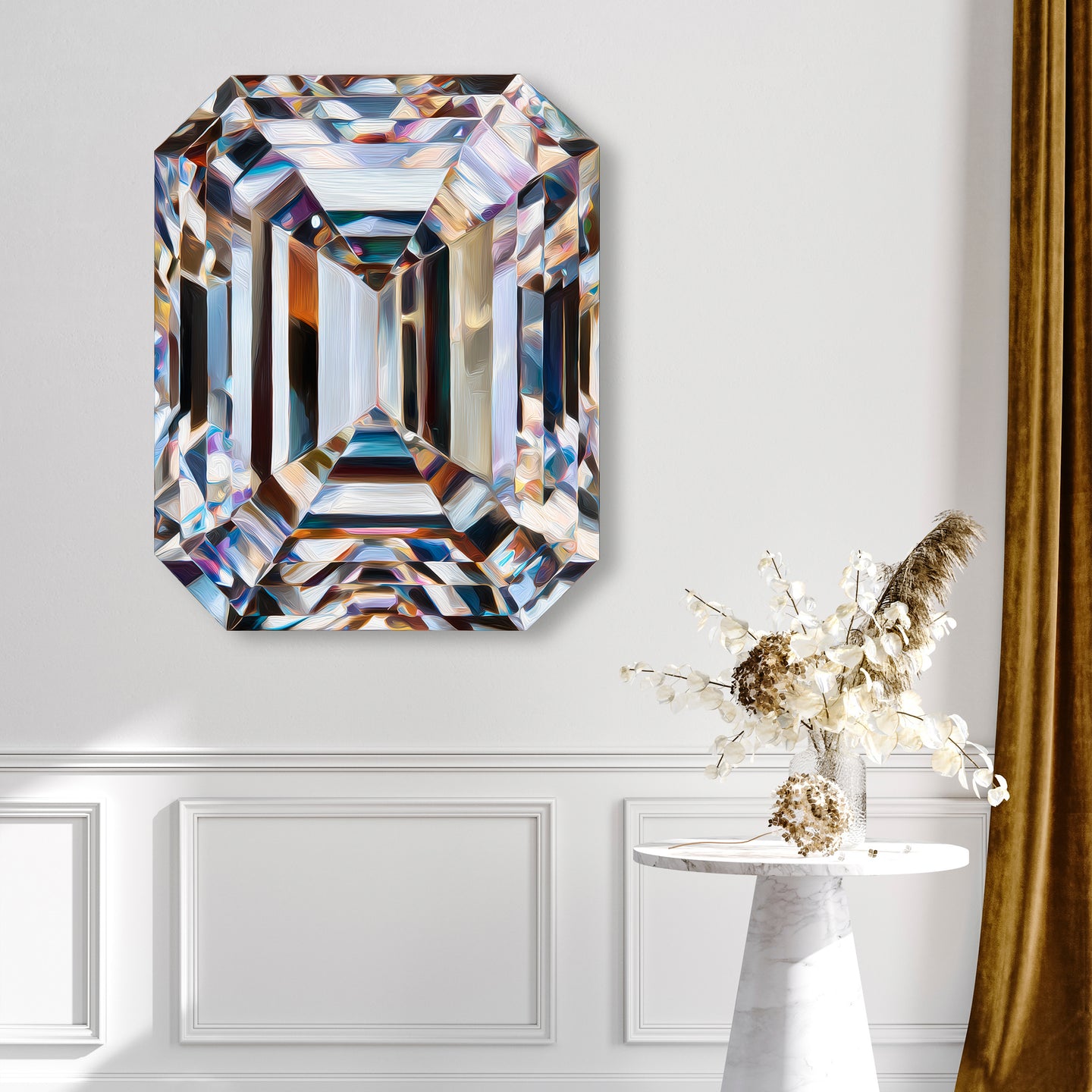 30x36/Rectangle Gems/Diamond Rectangle