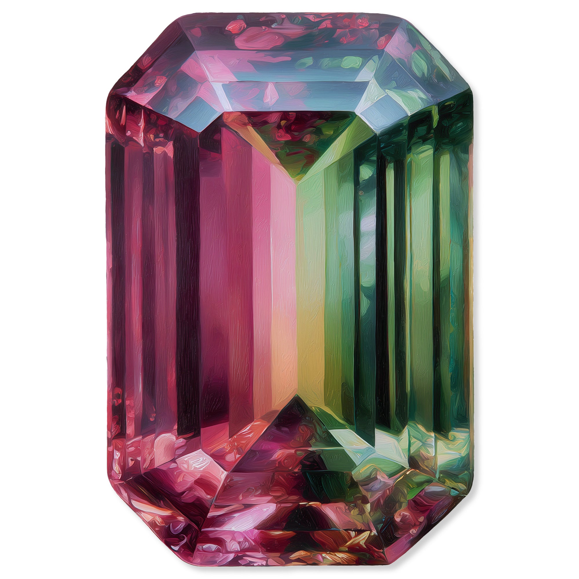 Multi-Color Gemstones | Acrylic Silhouettes