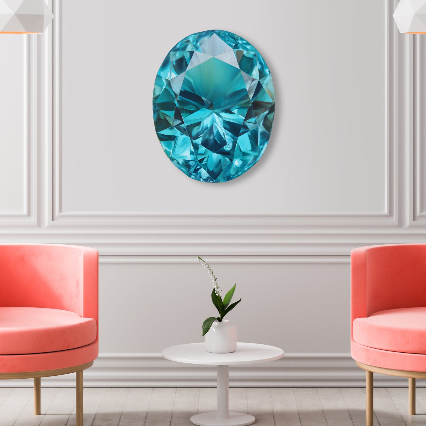 30 H/December Gems/Oval Topaz December