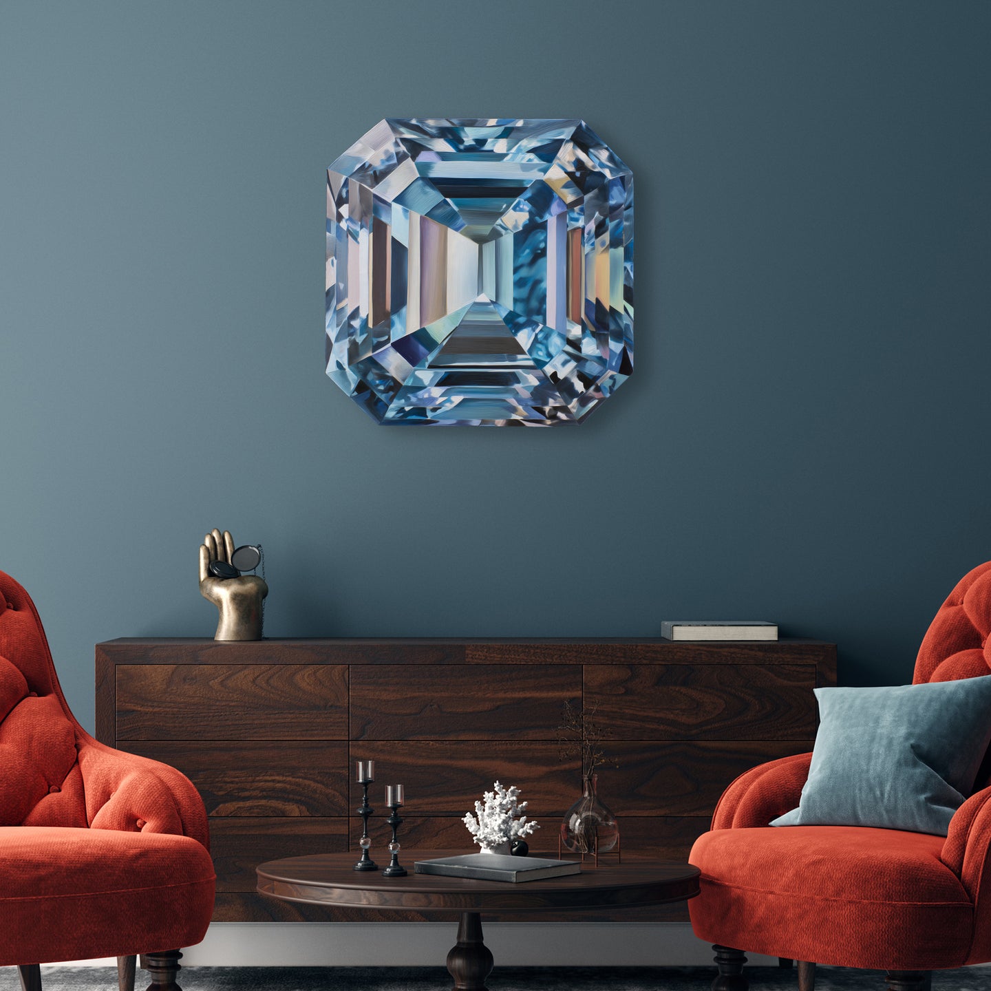 30 H/December Gems/Square Topaz December