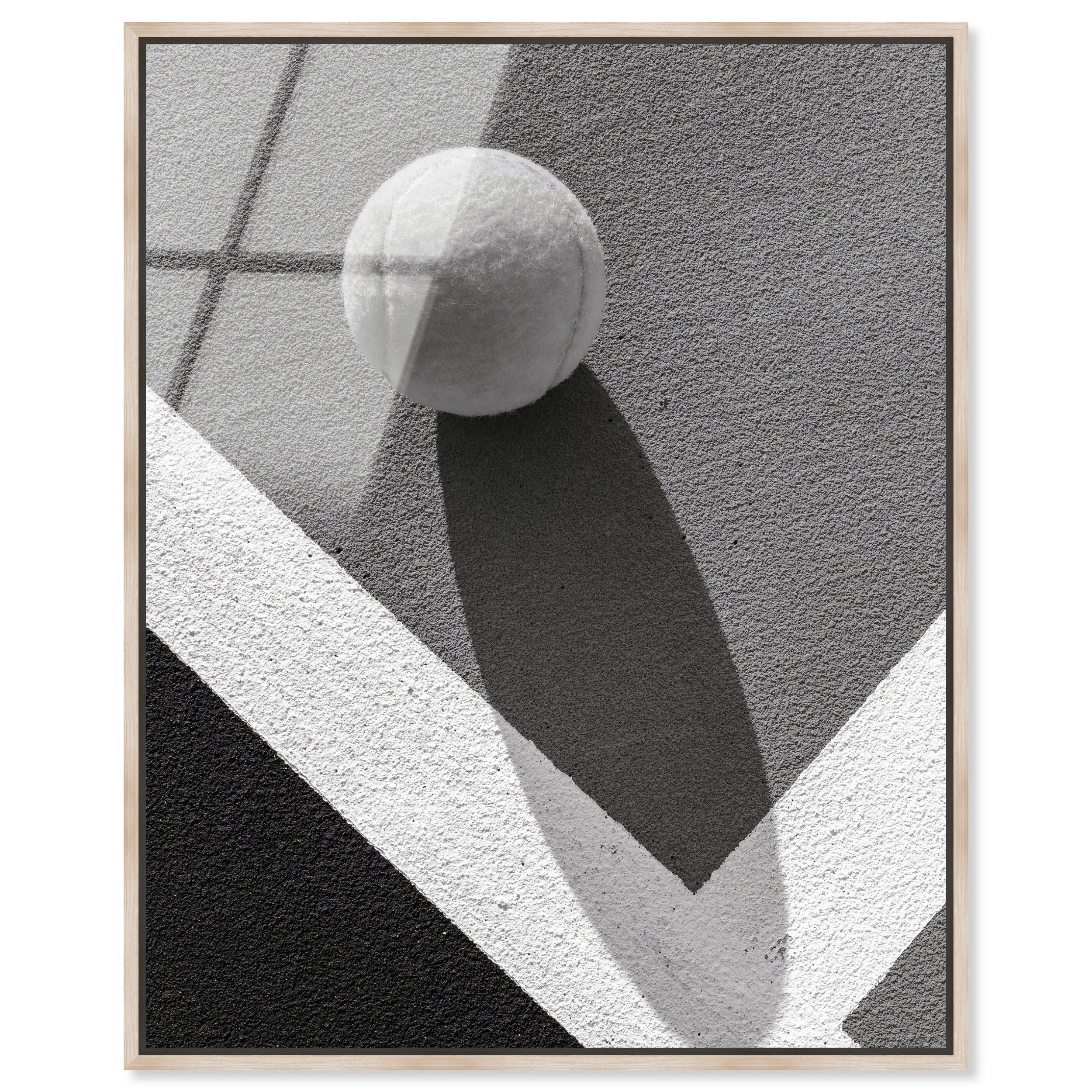 希少 【Oliver Gal × Jordan】パネルアート Tennis Shadow | Abstract Wall Art by Oliver Gal