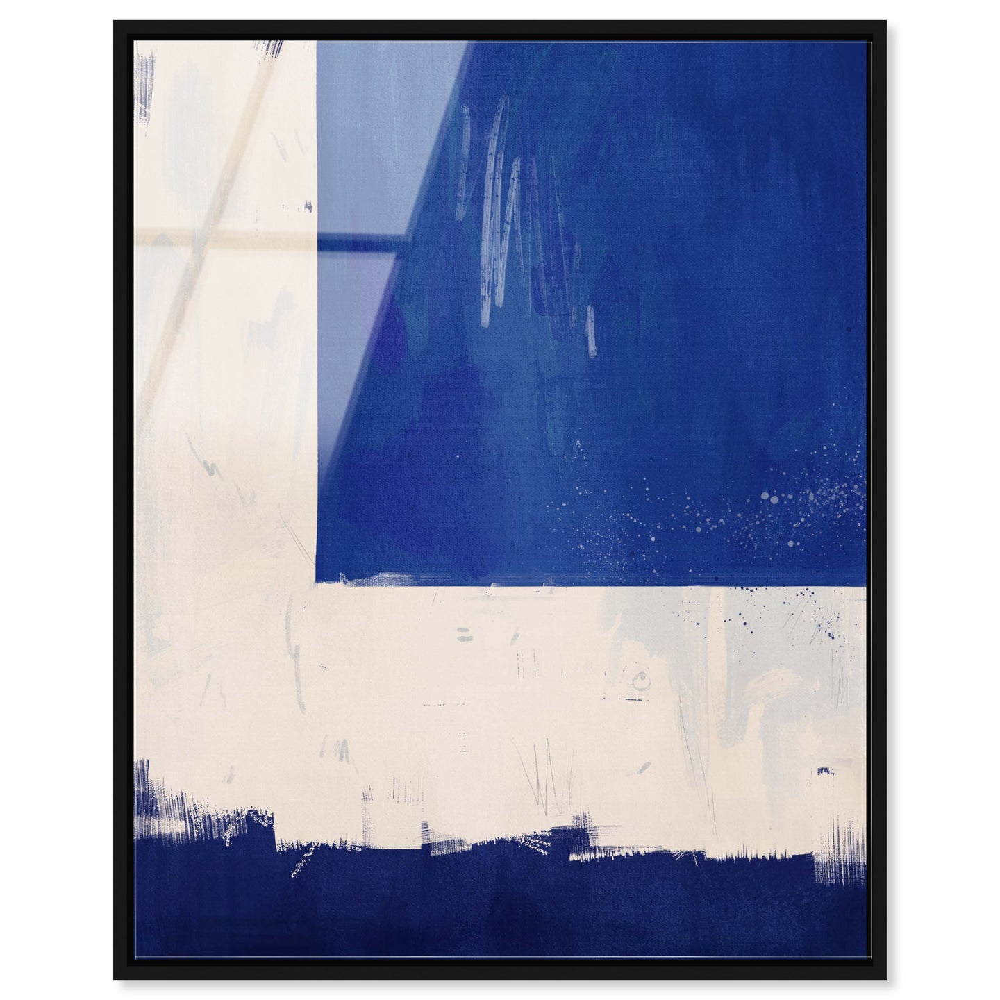 Blue Composition | Abstract Wall Art by Oliver Gal